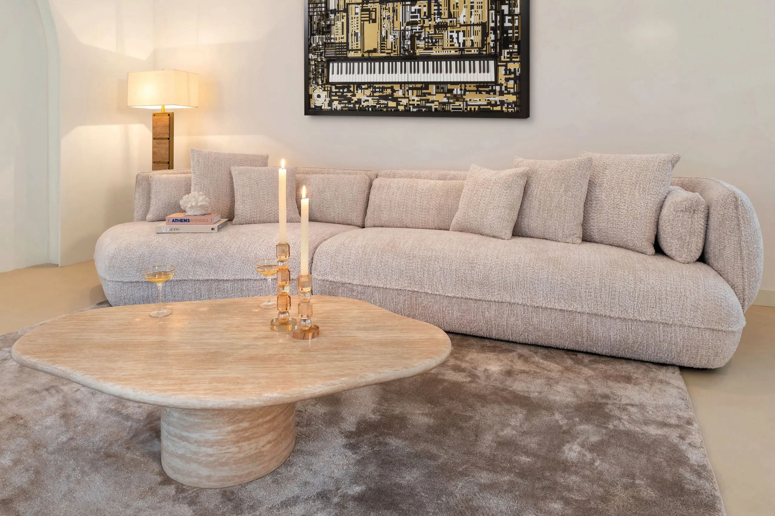 Wall art Wibi black/gold   Nicholas John Interiors