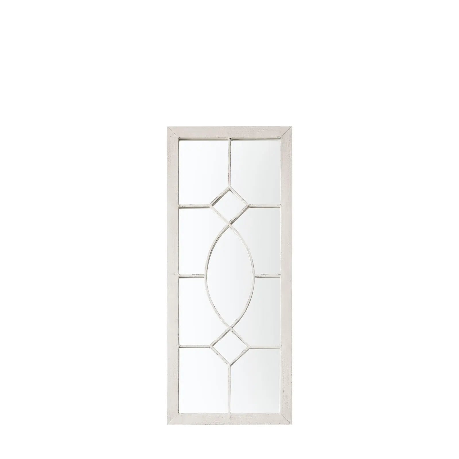 Waltham Outdoor Mirror White Mirror