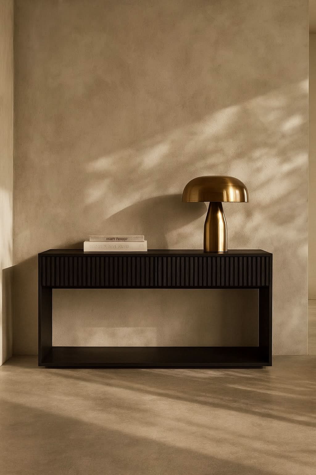 Tommy Franks Costine Console Table - Black   Nicholas John Interiors