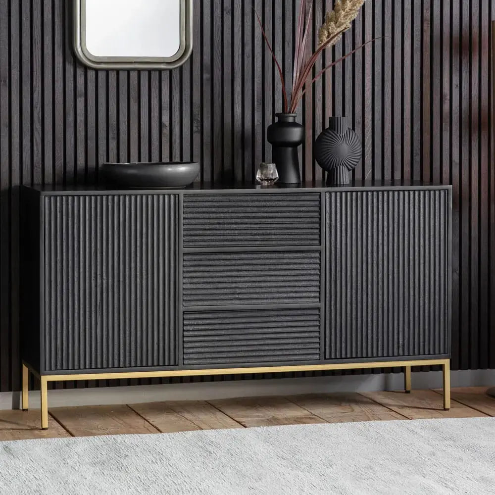 Yantai 2 Door 3 Drawer Sideboard   Nicholas John Interiors