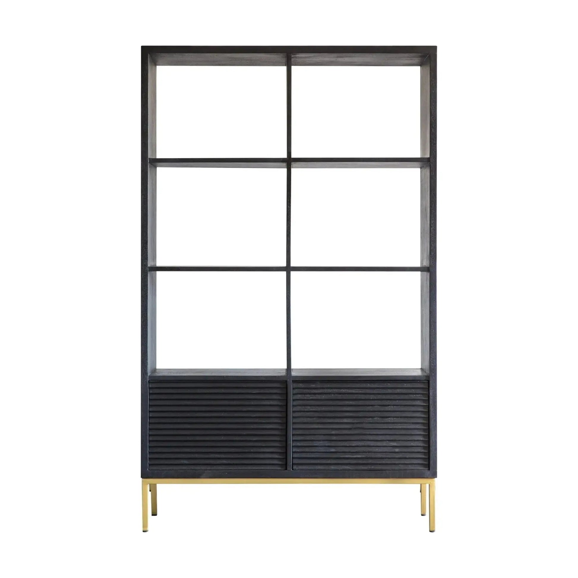 Yantai 2 Door Open Display Unit   Nicholas John Interiors
