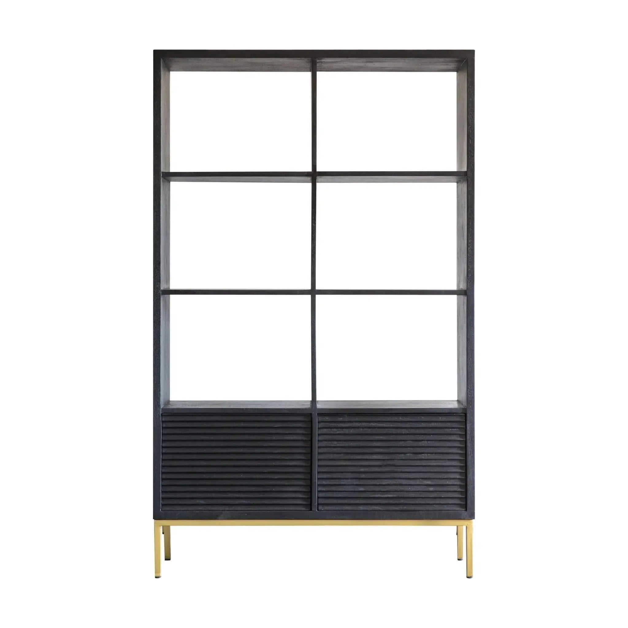 Yantai 2 Door Open Display Unit   Nicholas John Interiors
