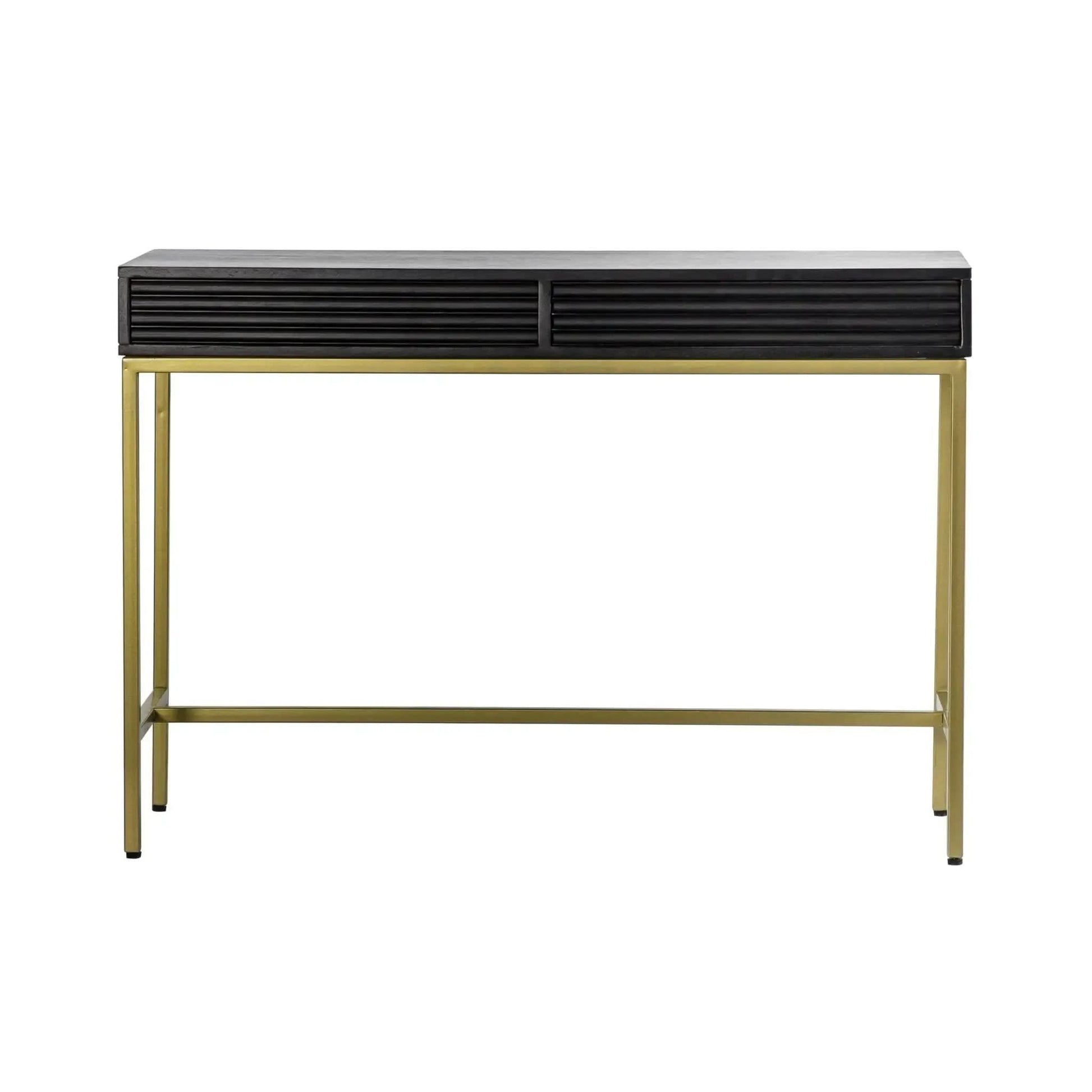 Yantai 2 Drawer Console Table   Nicholas John Interiors