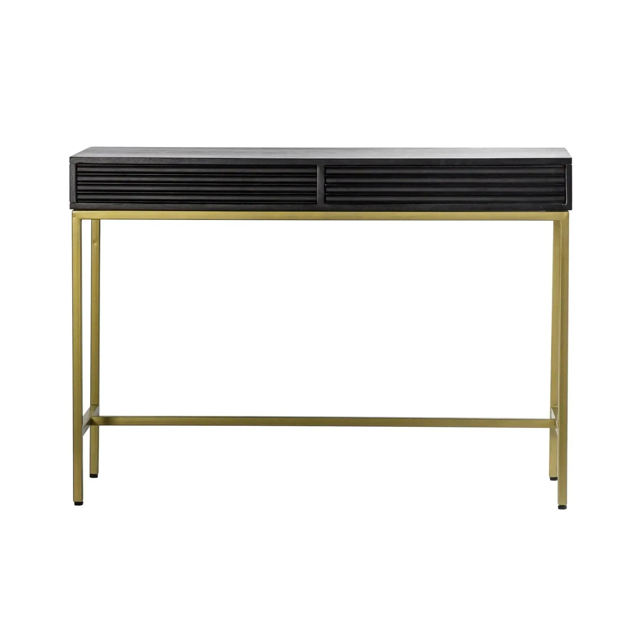 Yantai 2 Drawer Console Table   Nicholas John Interiors