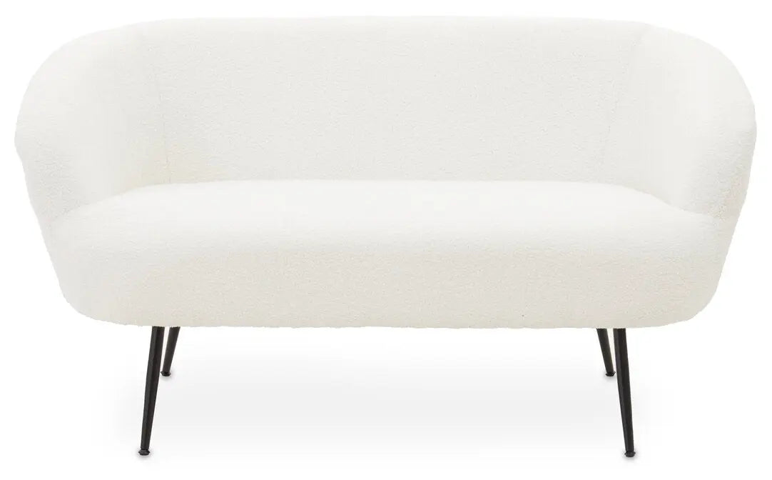 Yarmin Two Seat Sofa With Black Finish Legs   Nicholas John Interiors