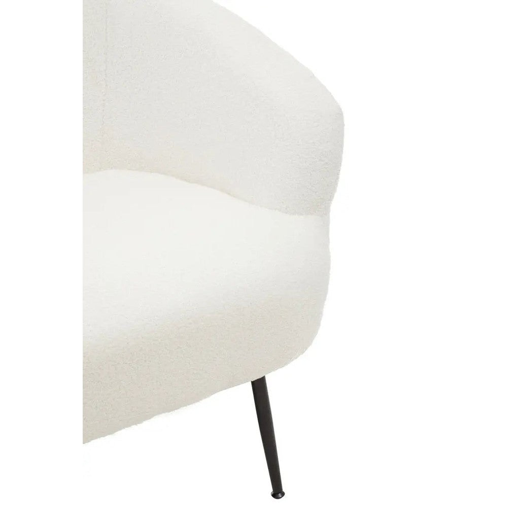 Yarmin Two Seat Sofa With Black Finish Legs   Nicholas John Interiors