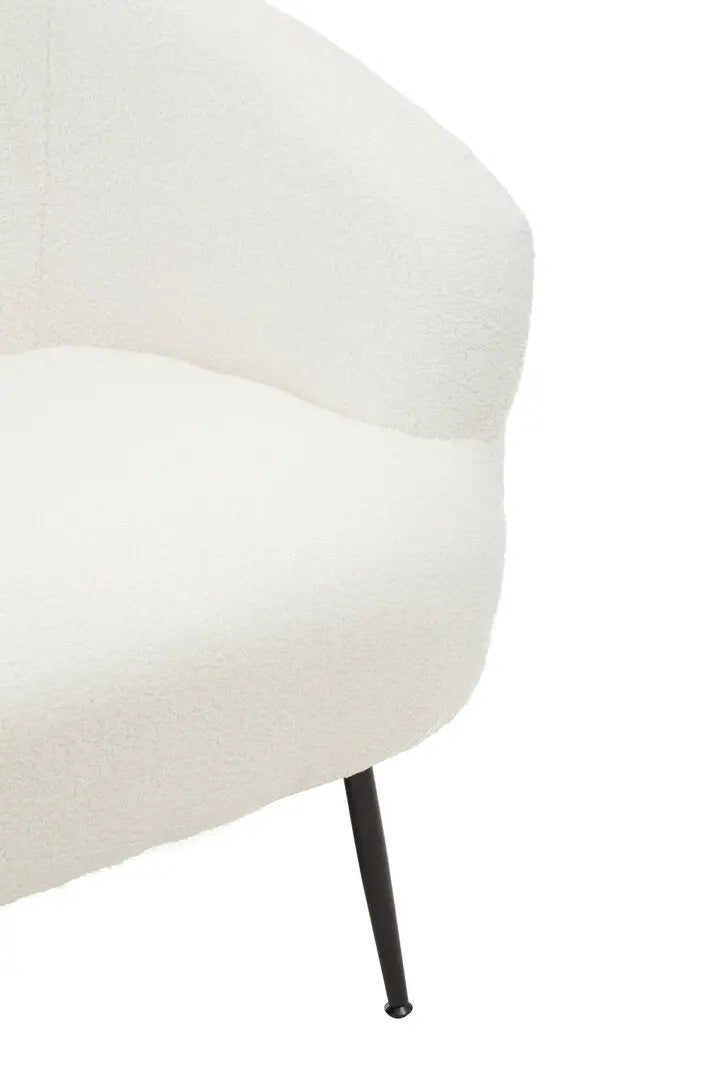 Yarmin Two Seat Sofa With Black Finish Legs   Nicholas John Interiors