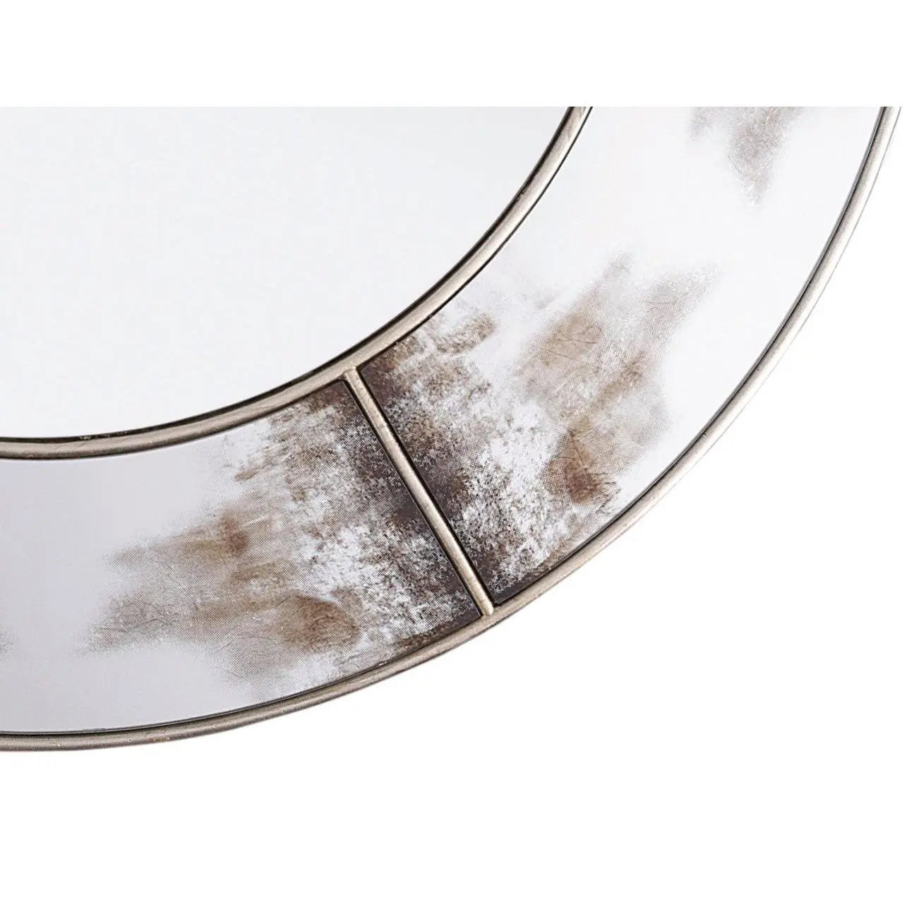 Zahra Mirror Round   Nicholas John Interiors