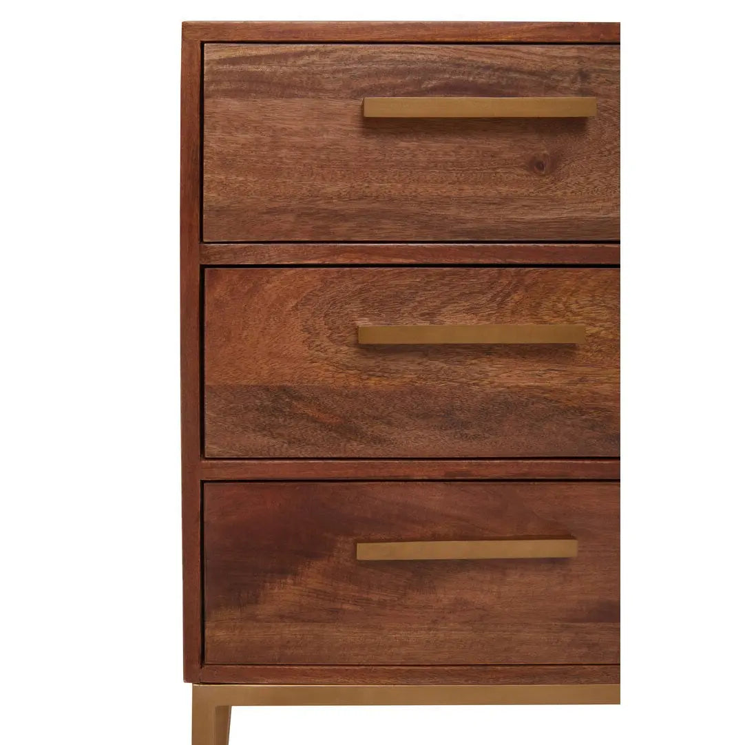 Zaniah Mango Wood Small Sideboard   Nicholas John Interiors