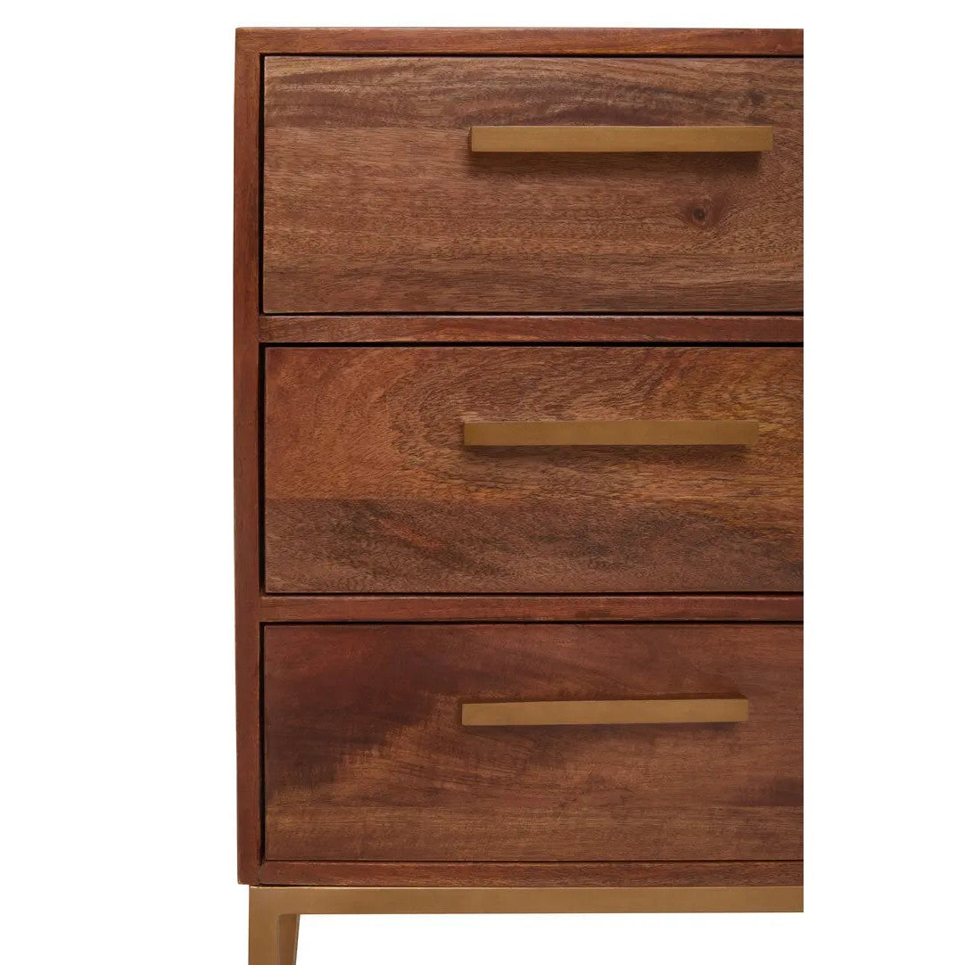 Zaniah Mango Wood Small Sideboard   Nicholas John Interiors