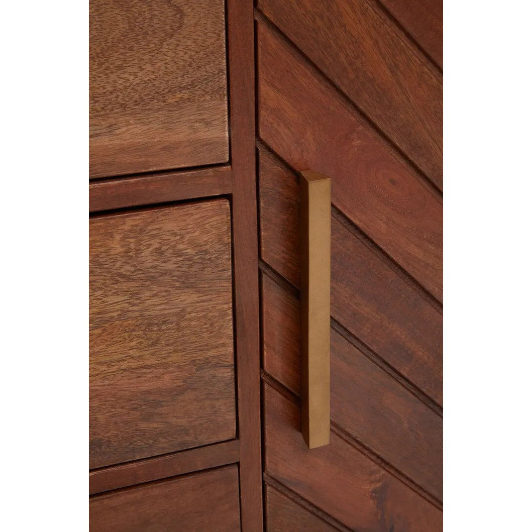 Zaniah Mango Wood Small Sideboard   Nicholas John Interiors