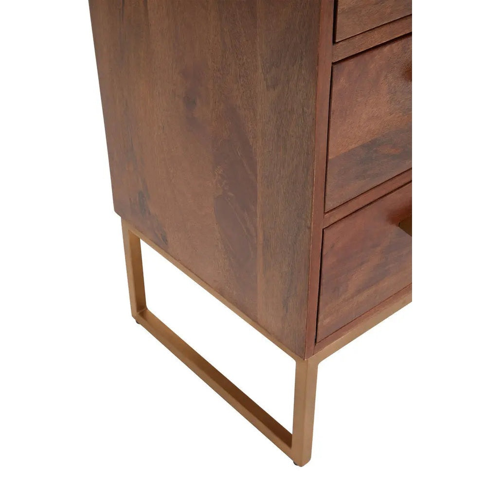Zaniah Mango Wood Small Sideboard   Nicholas John Interiors