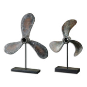  Propellers Rust Sculptures, S/2