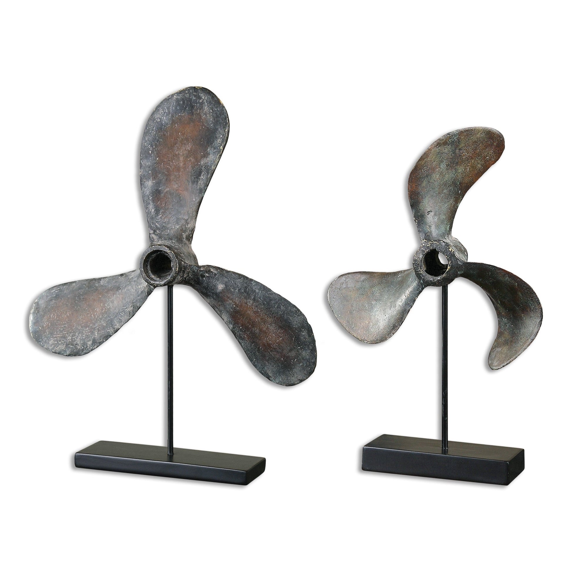  Propellers Rust Sculptures, S/2