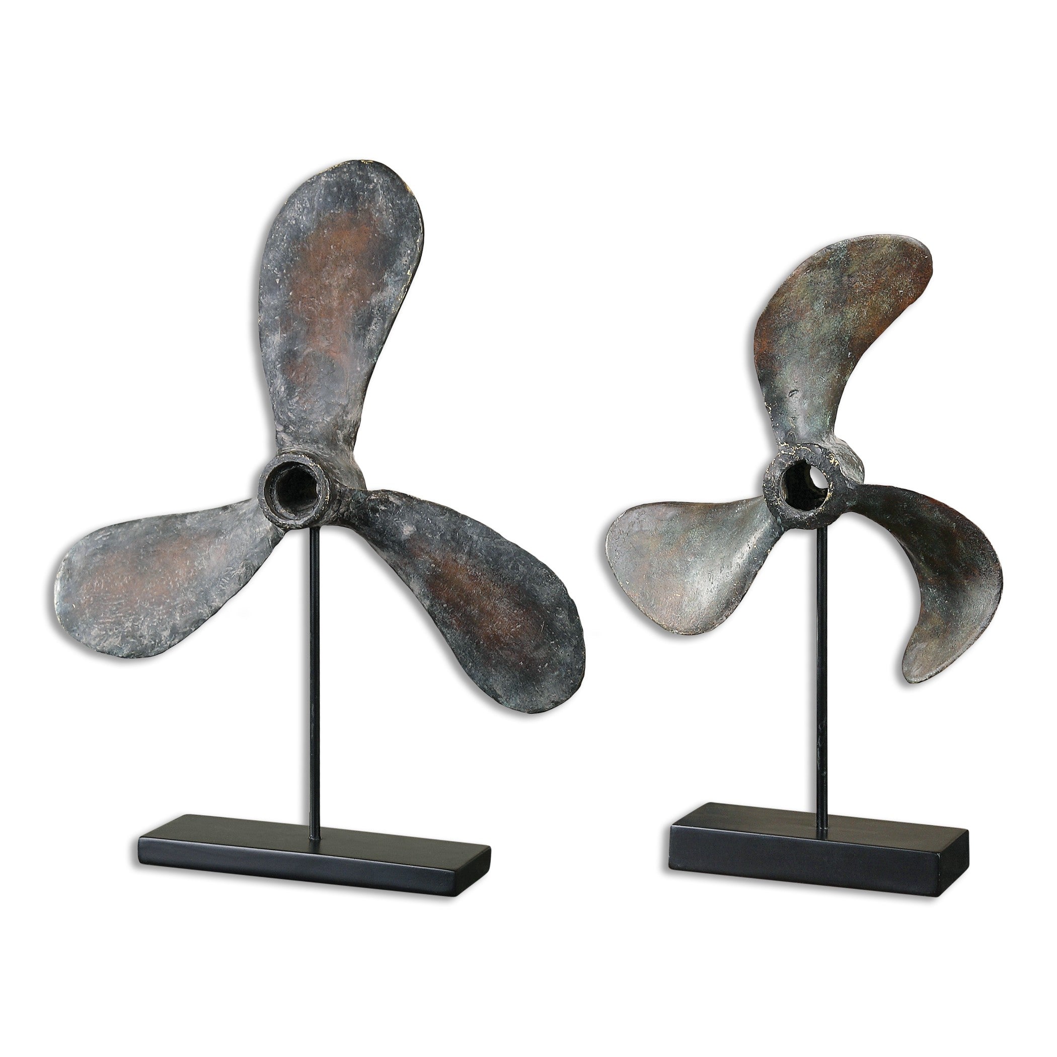  Propellers Rust Sculptures, S/2