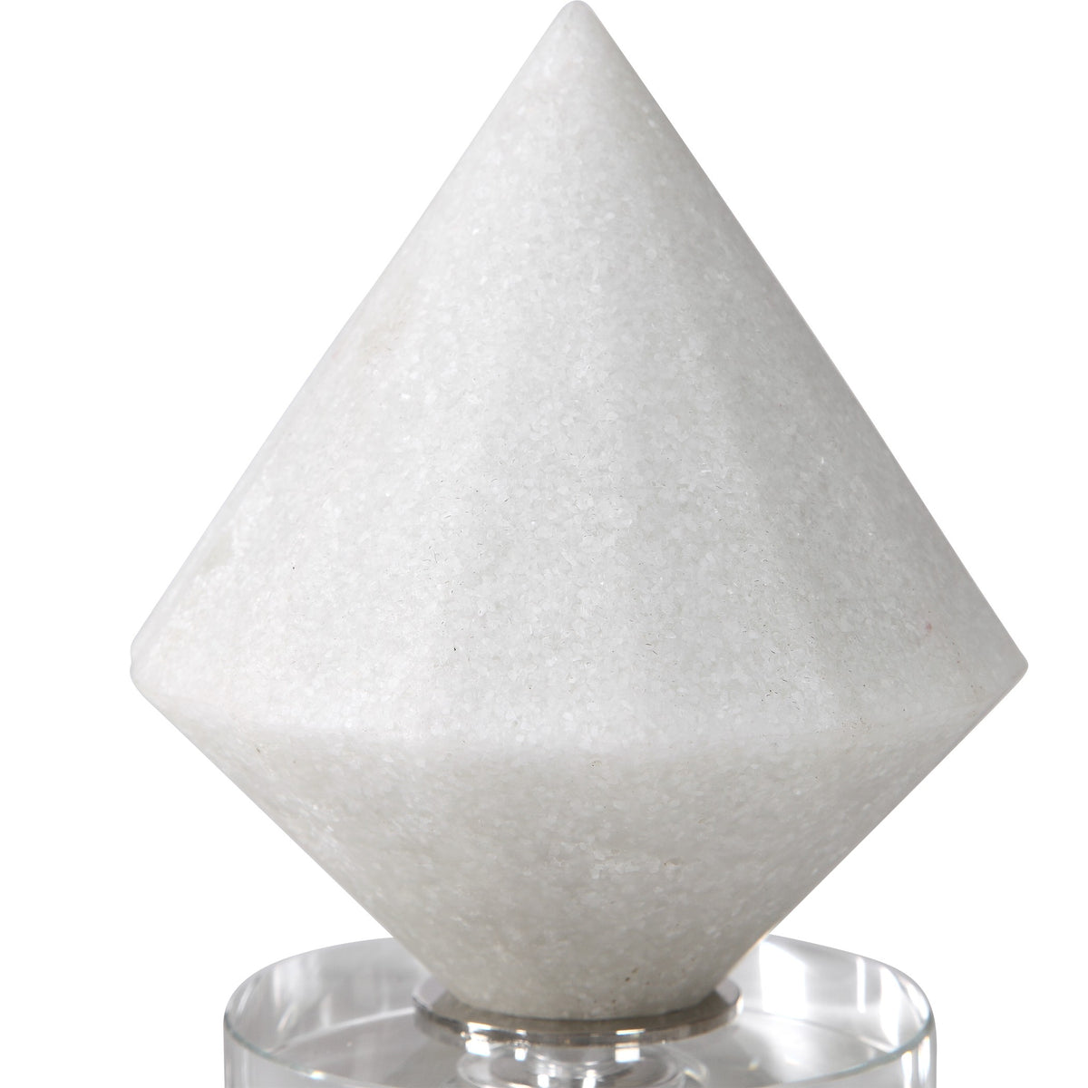 Uttermost Alize White Stone Sculptures - Set of 3