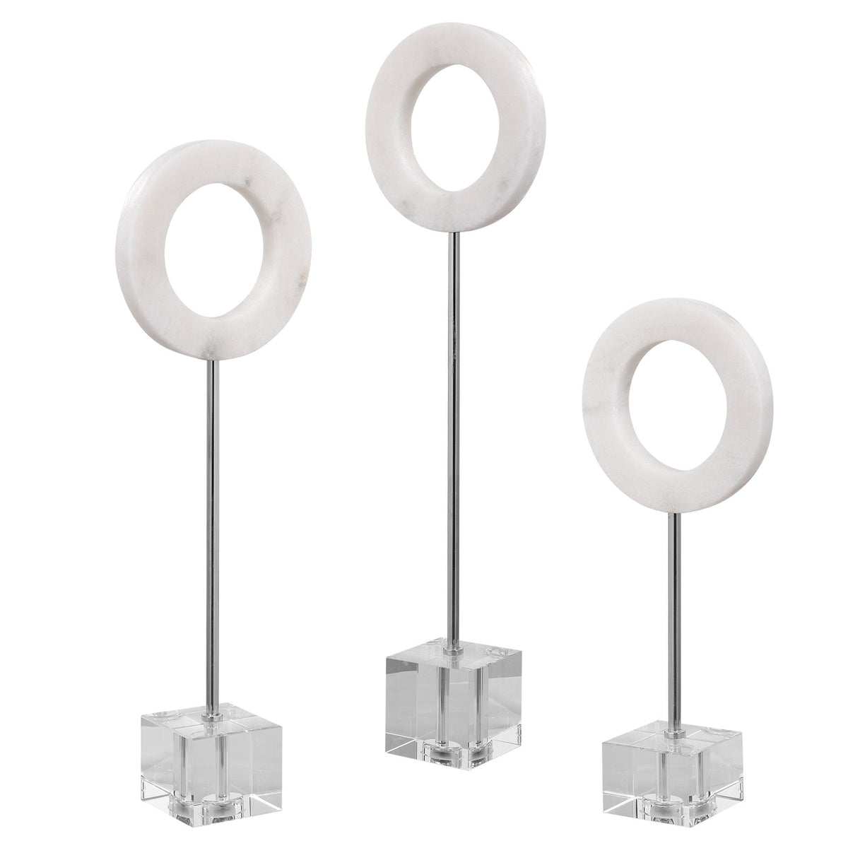  Coin Toss Marble Rings, S/3