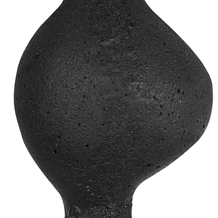 Uttermost Koa Black Marble Sculptures - Set of 2