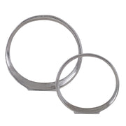  Orbits Nickel Ring Sculptures, S/2