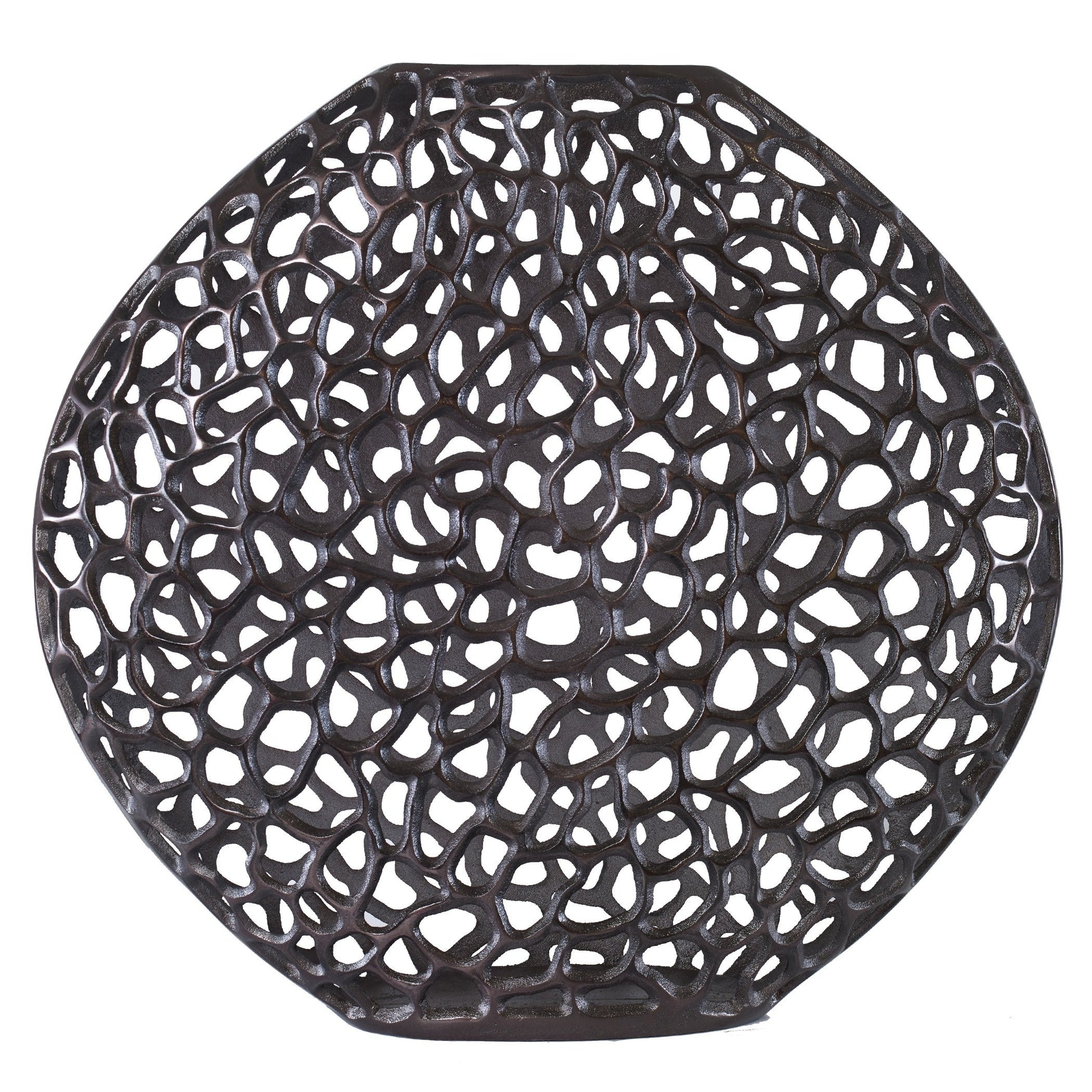  Web Dark Bronze Vase