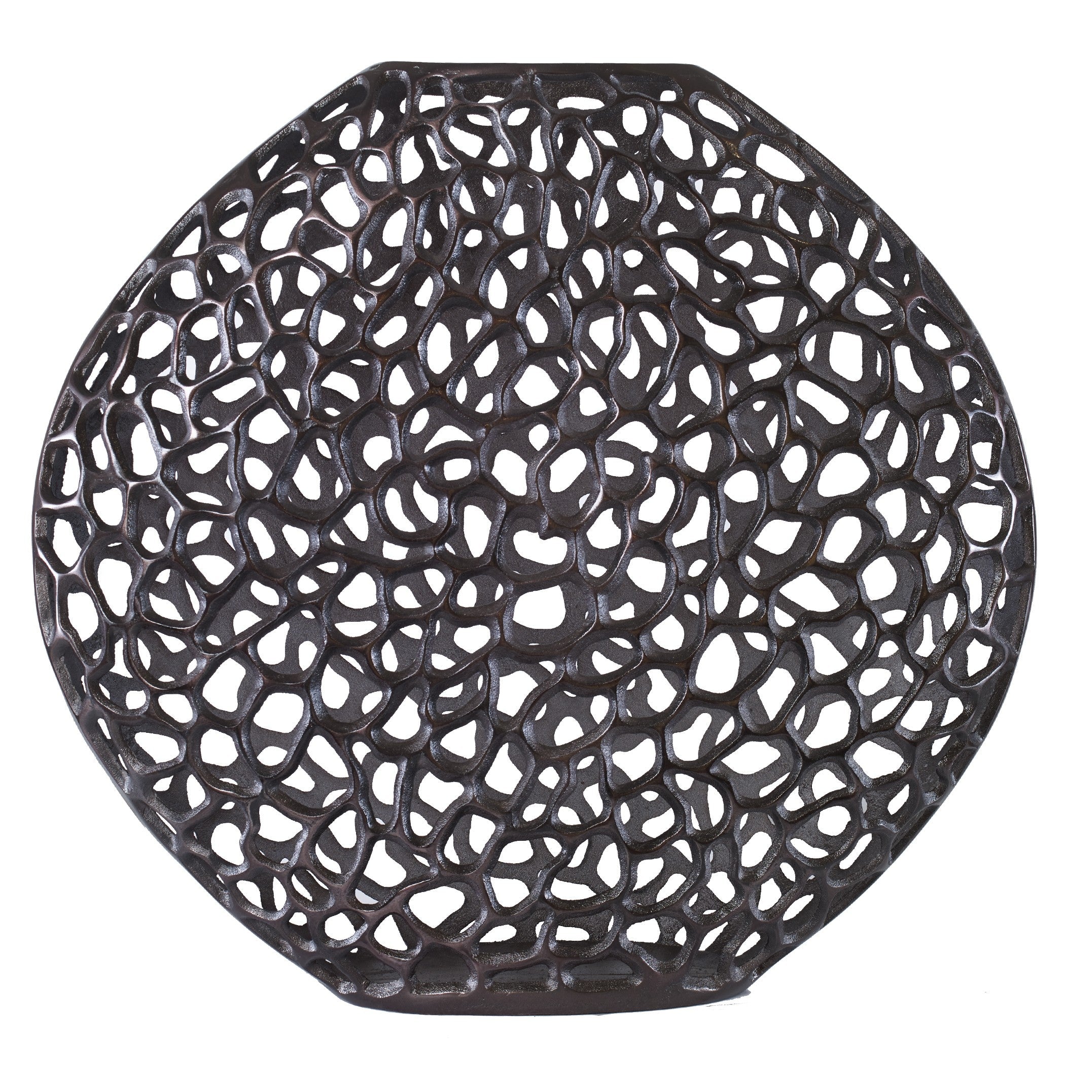  Web Dark Bronze Vase