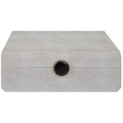  Lalique White Shagreen Box