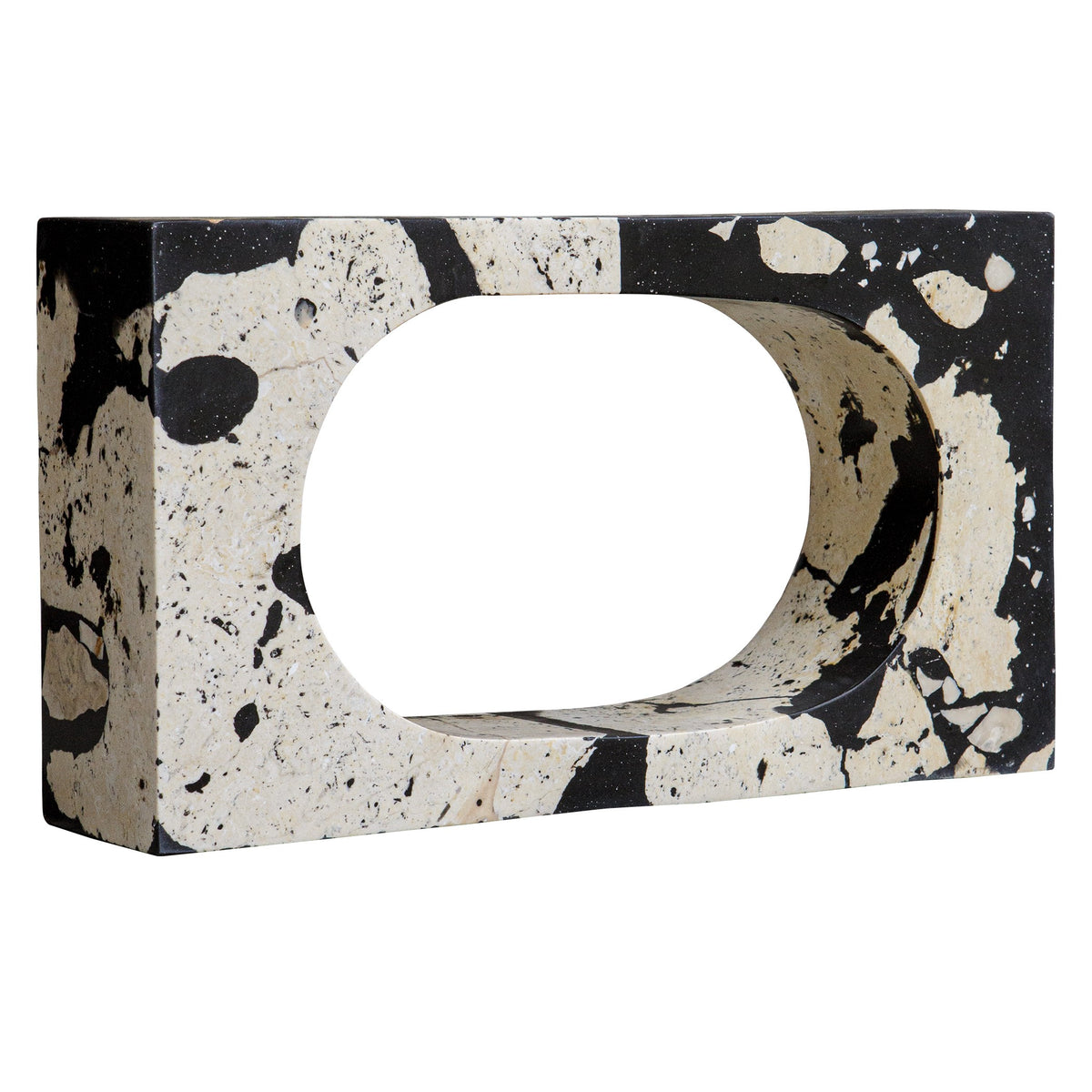 Uttermost Nouveau White Coral Stone Indoor-Outdoor Sculpture