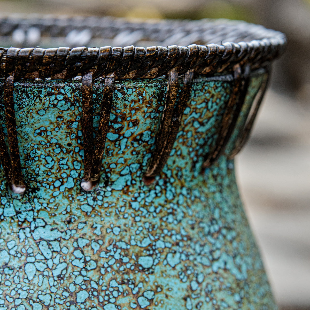 Uttermost Bisbee Turquoise Vases - Set of 2
