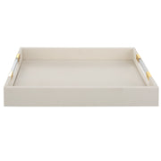  Wessex White Shagreen Tray