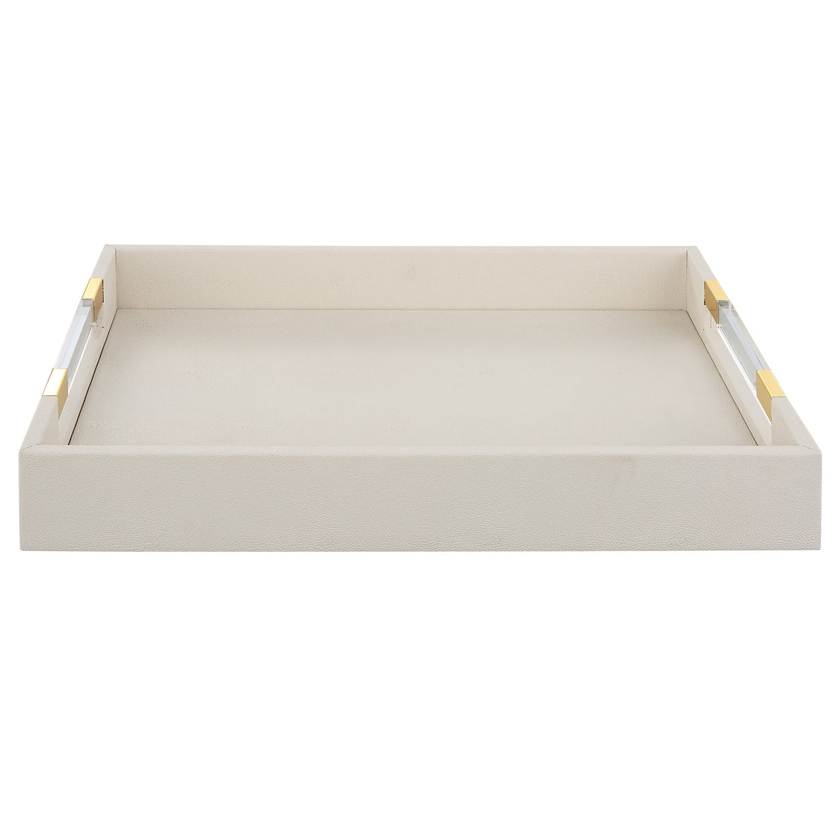  Wessex White Shagreen Tray