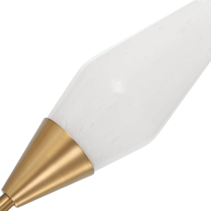 Uttermost Agapanthus 18 Light Pendant in Brass