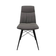 Alesia Set of 2 Dining Chairs in Grey Dining Chair