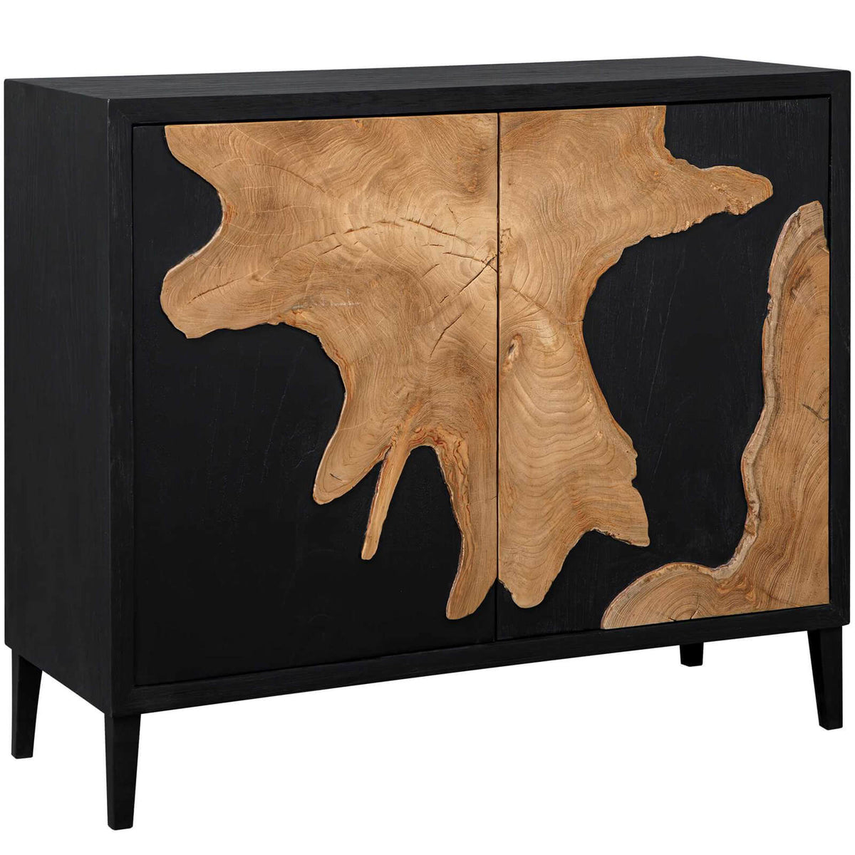 Uttermost Andrei Teak Root Storage Cabinet