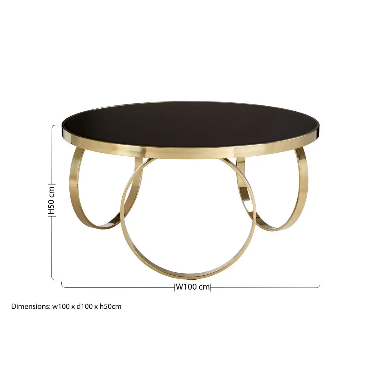 Antonino Large Round Coffee Table Coffee Table