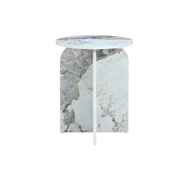 Arco Side Table in Pandora Marble Effect by Twenty10 Design  Nicholas John Interiors