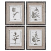  Casual Grey Study Framed Art Set/4