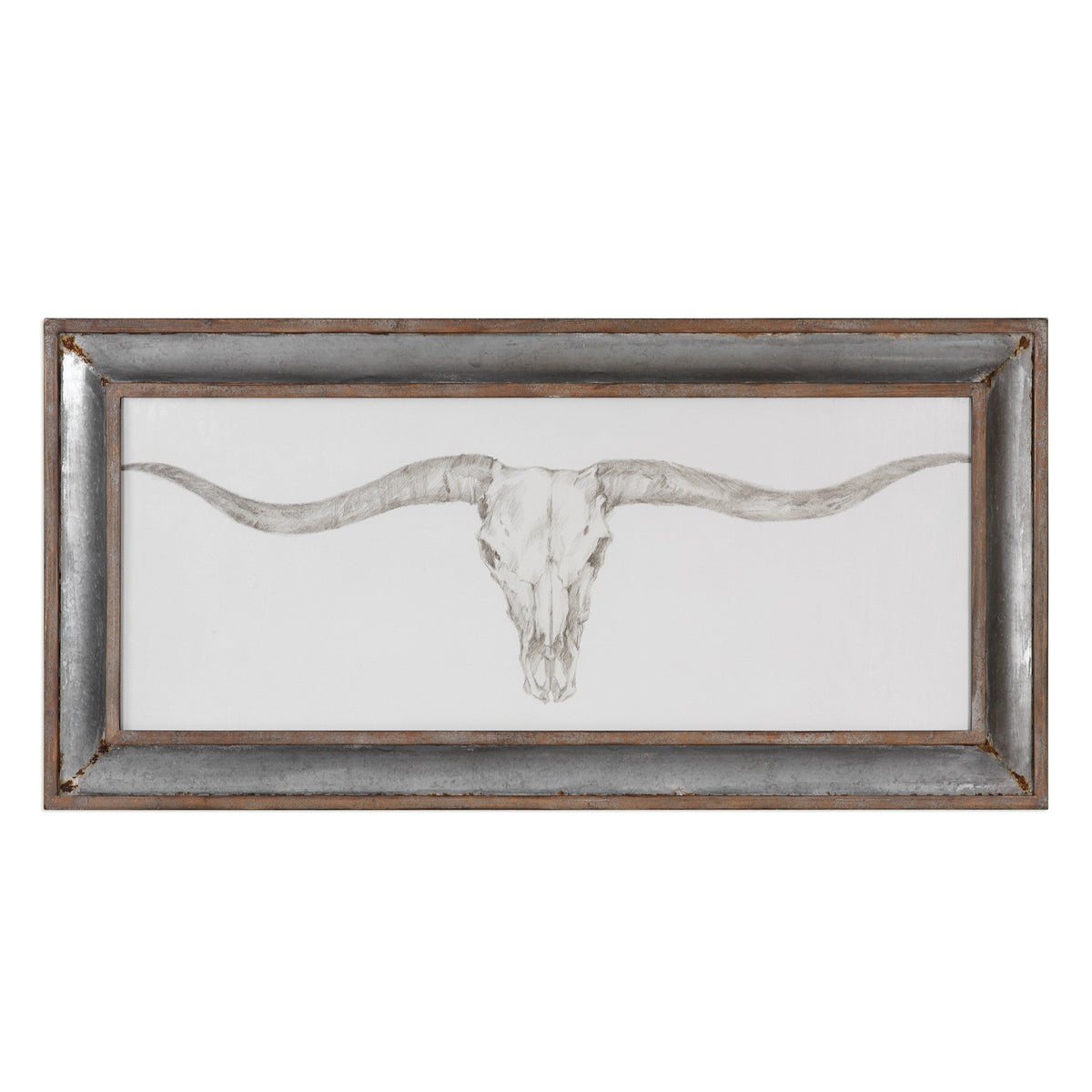  Western Skull Mount Print