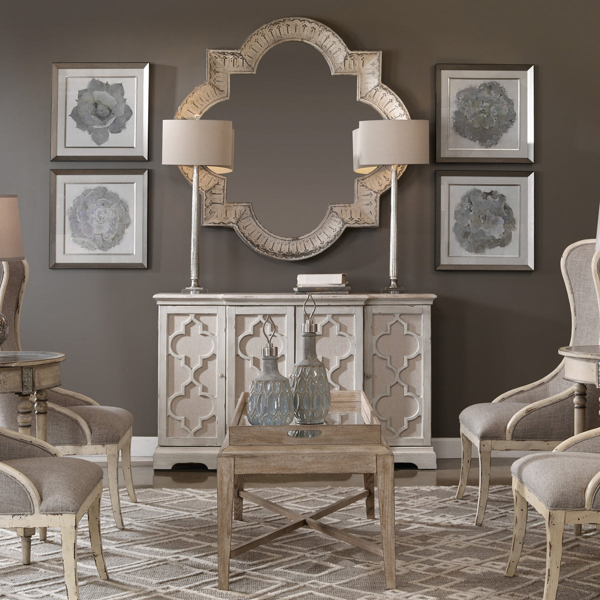 Uttermost Natural Beauties Botanical Prints - Set of 4