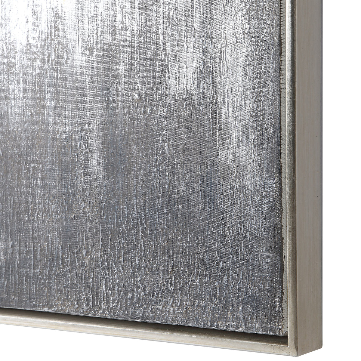Uttermost Gray Showers Hand Painted Canvases - Set of 2