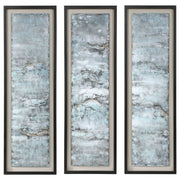 Ocean Swell Painted Metal Shadow Box