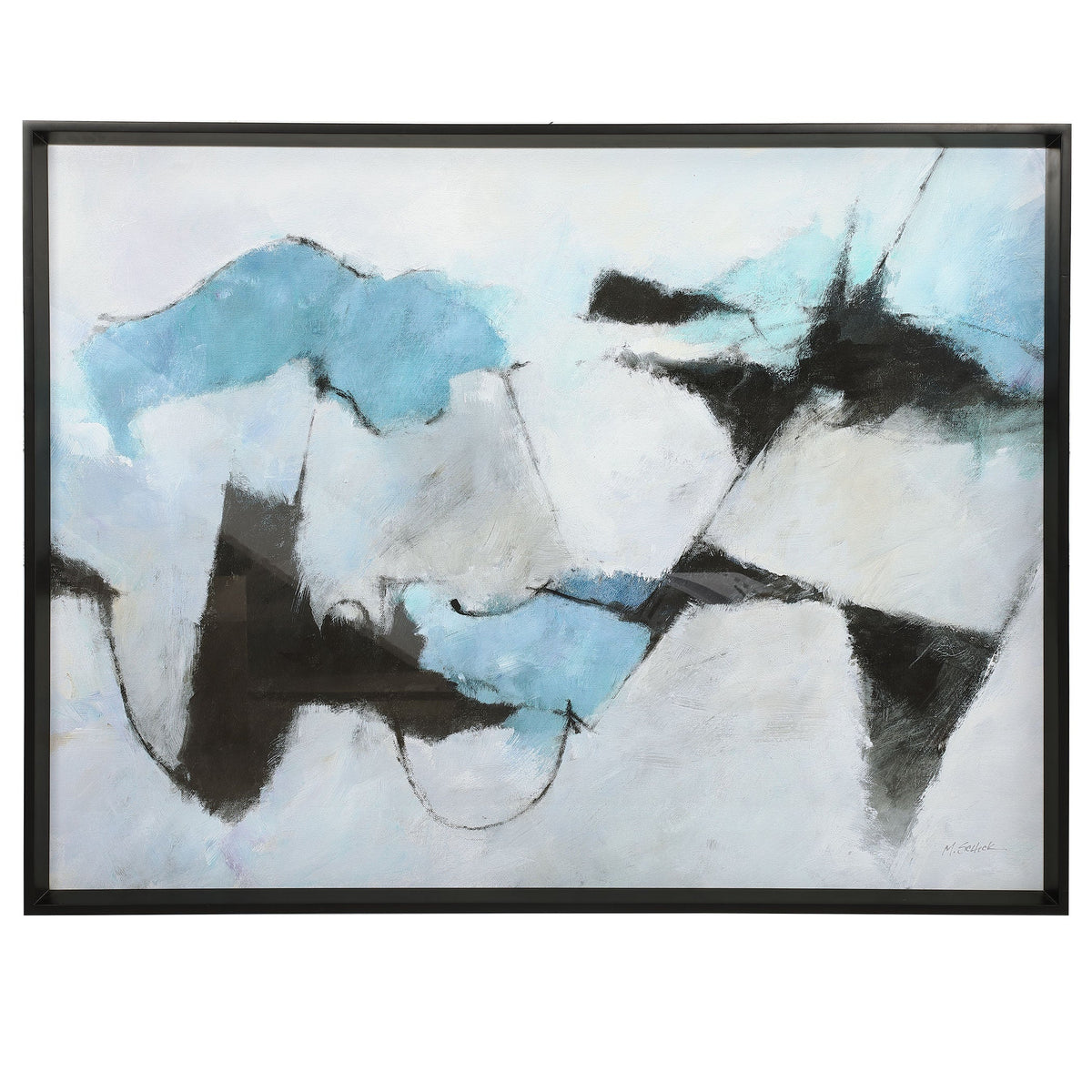  Winter Crop Abstract Print