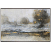  Gilt Misty Landscape Framed Print