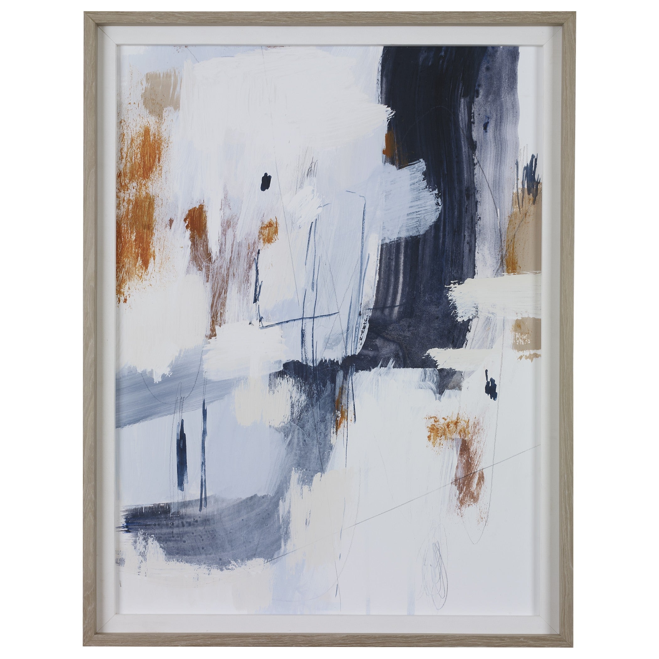  Variant Abstract Framed Print