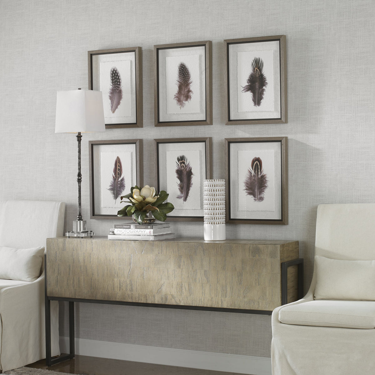 Uttermost Birds Of A Feather Framed Prints - Set of 6