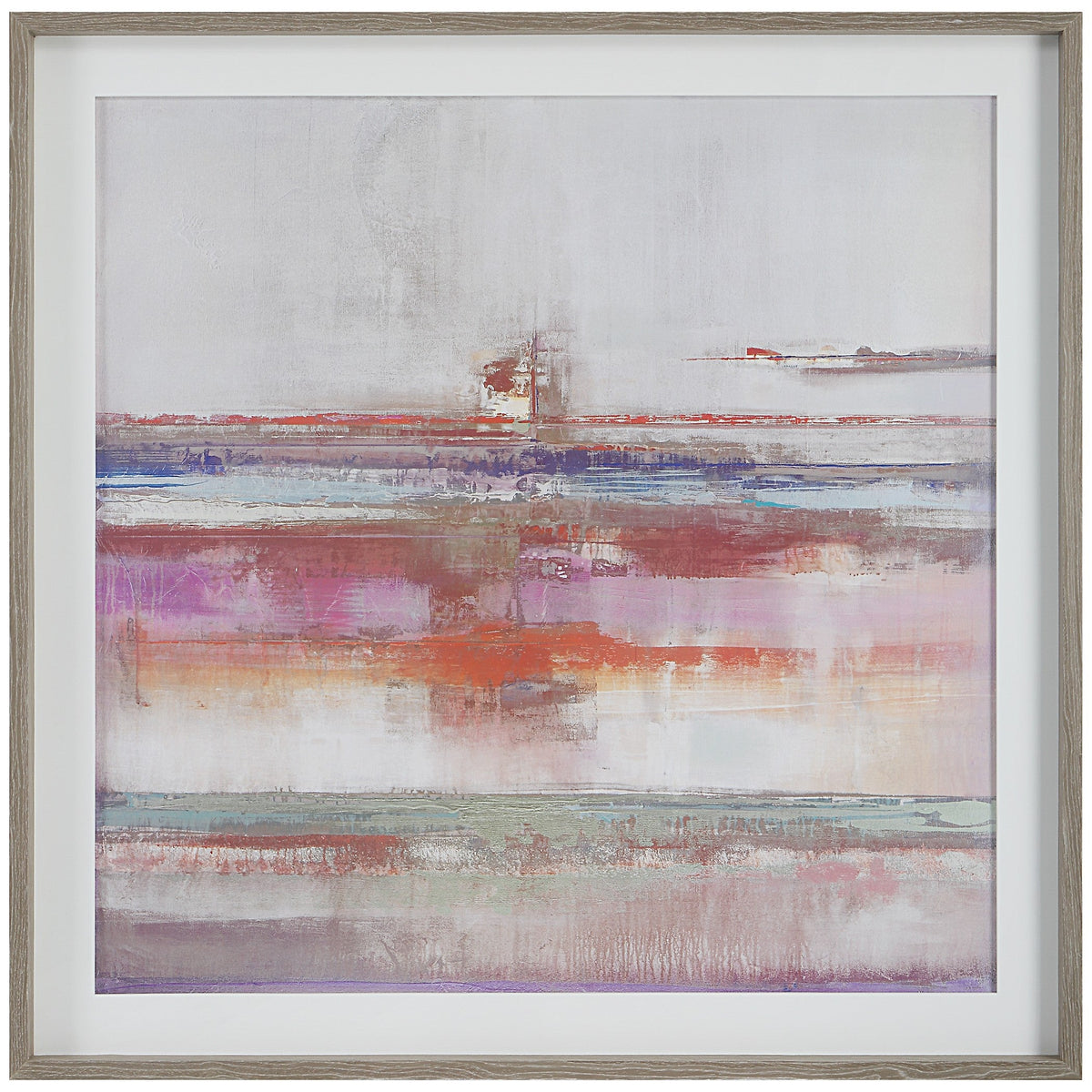  Torrent Abstract Art Framed Print