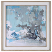  Misty Moonlight Abstract Framed Print