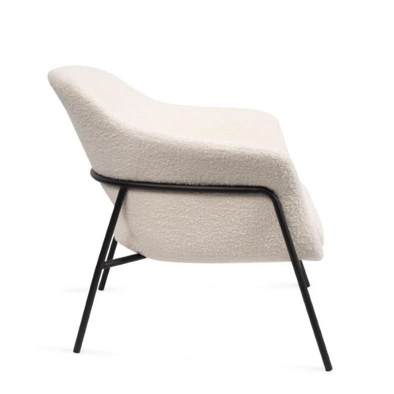 Tommy Franks Arteta Accent Chair in Polar Boucle   Nicholas John Interiors