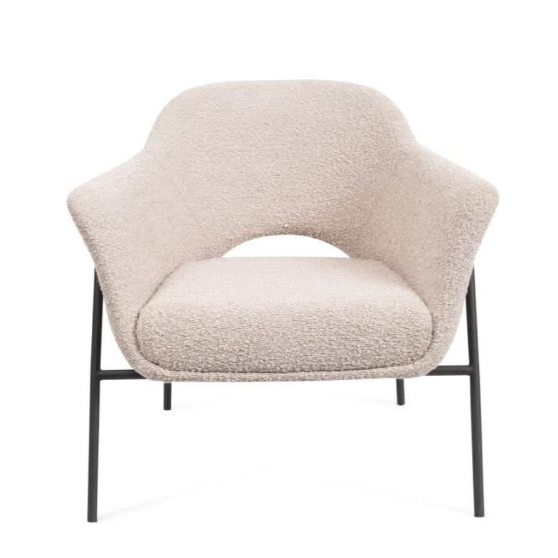 Tommy Franks Arteta Accent Chair - Steam Boucle   Nicholas John Interiors
