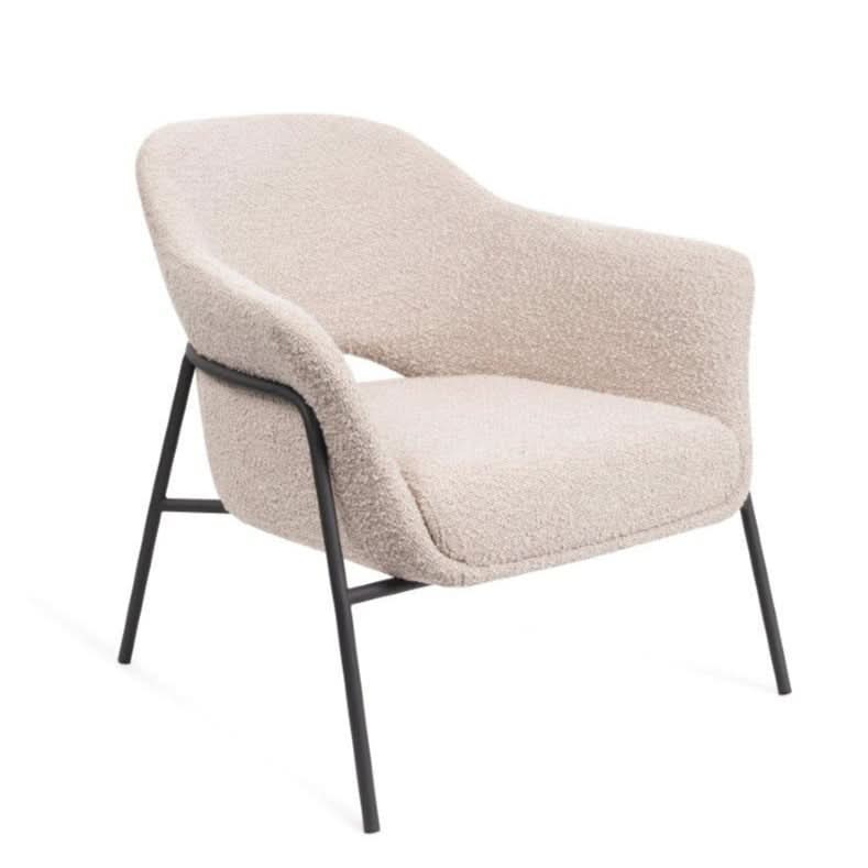 Tommy Franks Arteta Accent Chair - Steam Boucle   Nicholas John Interiors