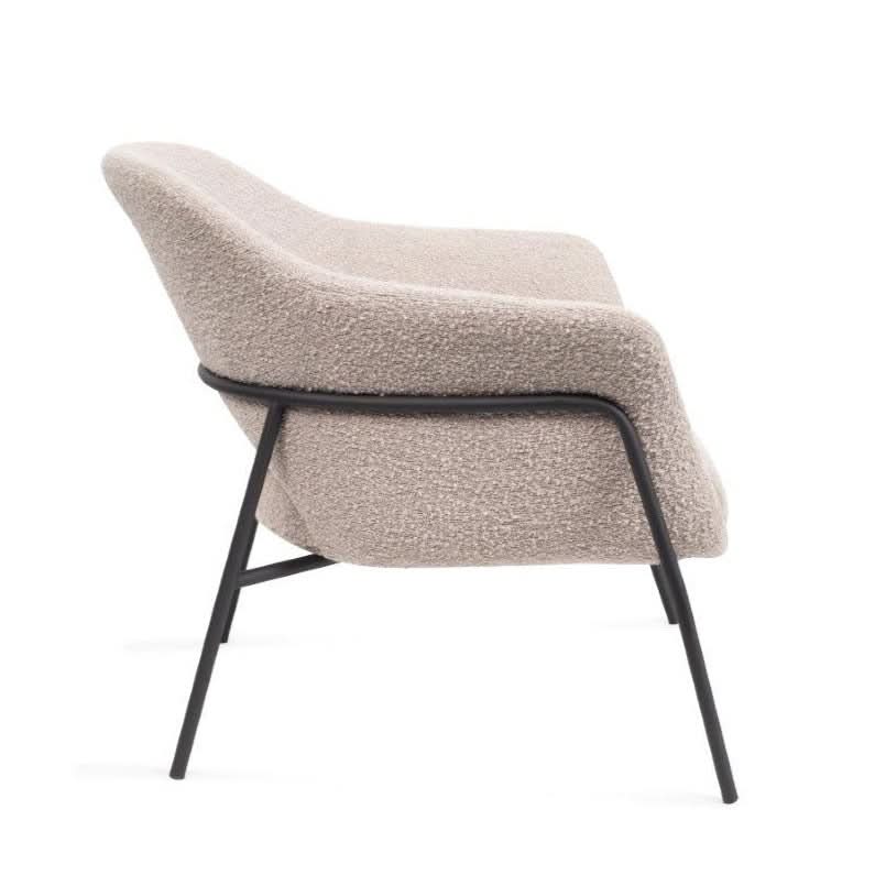 Tommy Franks Arteta Accent Chair - Steam Boucle   Nicholas John Interiors
